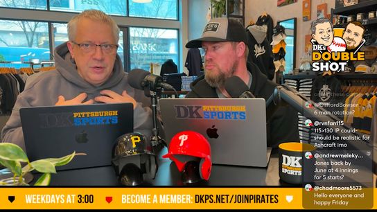 DK’s Double Shot of Pirates: Enough innings? taken in Downtown (Videos)